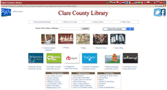 Desktop Screenshot of clarelibrary.ie